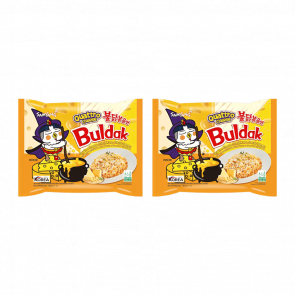 Набор Лапша 2шт Samyang Buldak 4 Сыра Острая 145g