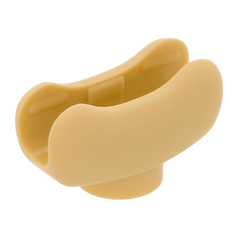 Еда 2шт Lego Hot Dog Bun 25386 6147214 Tan Б/У - Retromagaz