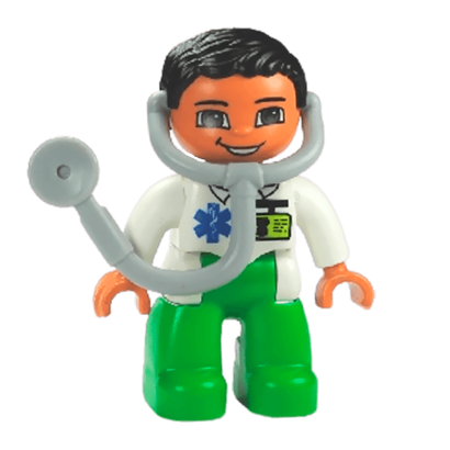 Фігурка Lego Duplo People Medic Male 47394pb143 1 Б/У Відмінний - Retromagaz