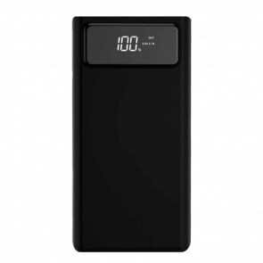 Портативный Аккумулятор Power Bank XO PR123 Black 30000 mAh 22.5 W