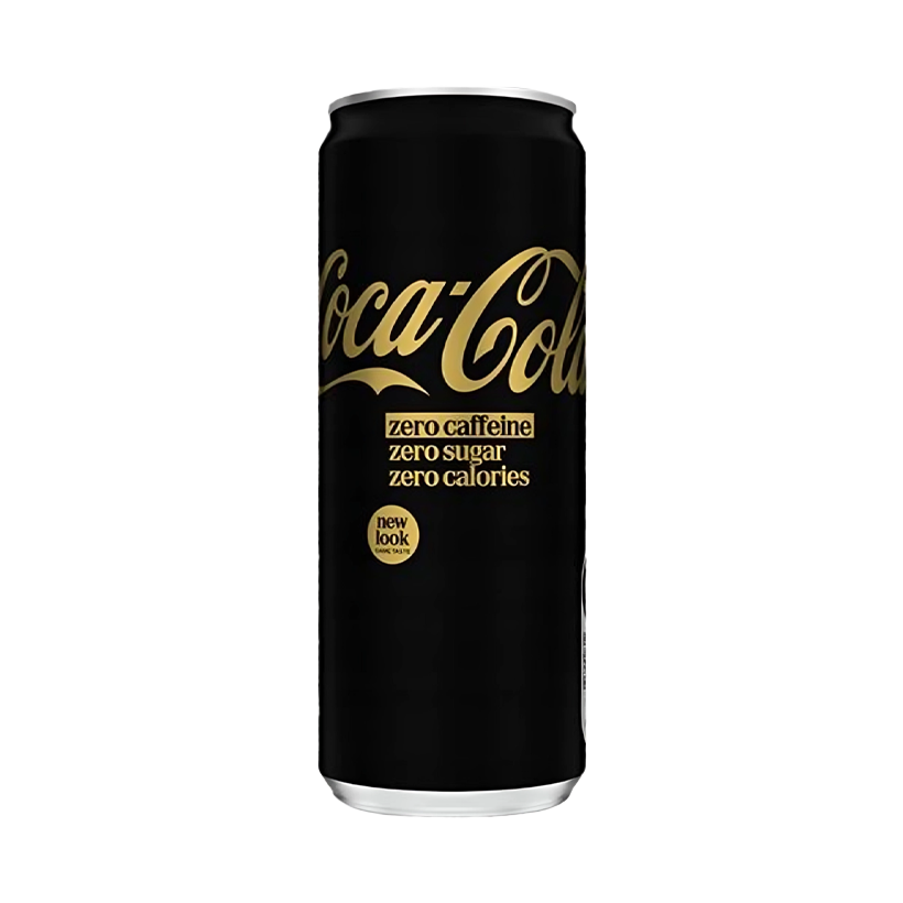 Напій Coca-Cola Zero Без Кофеїну 330ml - Retromagaz
