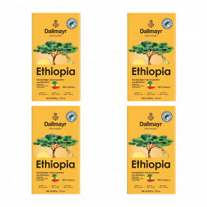 Набір Кава Мелена Dallmayr 4шт Ethiopia 500g - Retromagaz