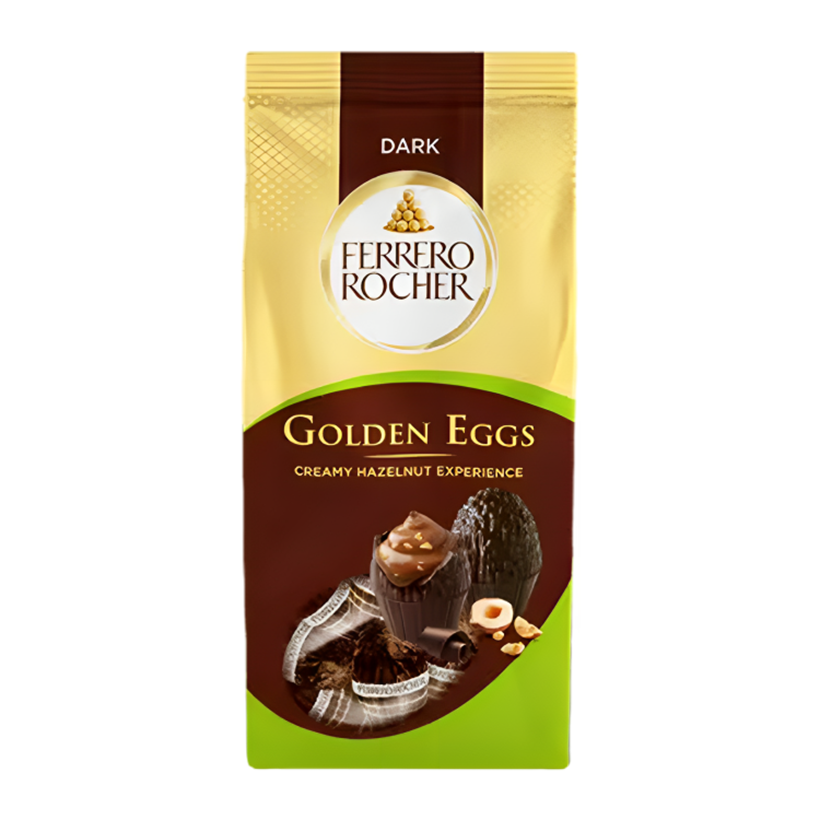 Конфеты Ferrero Rocher Golden Eggs Dark 90g - Retromagaz