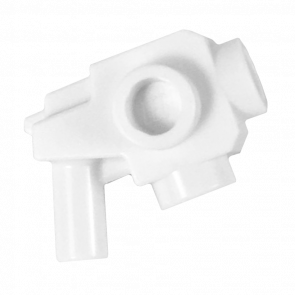 Зброя Lego Gun Blaster with Studs on Sides Стрілецька 44709 6253694 White 4шт Б/У - Retromagaz