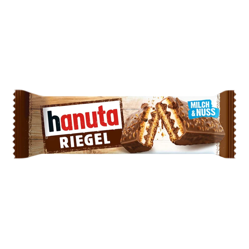 Батончик Hanuta Riegel 34.5g - Retromagaz