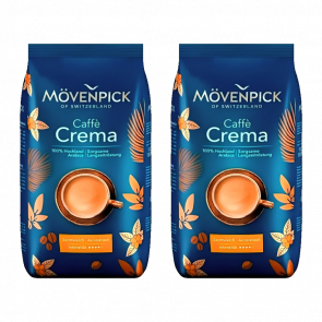 Набор Кофе в Зернах 2шт Movenpick Caffe Crema 500g - Retromagaz