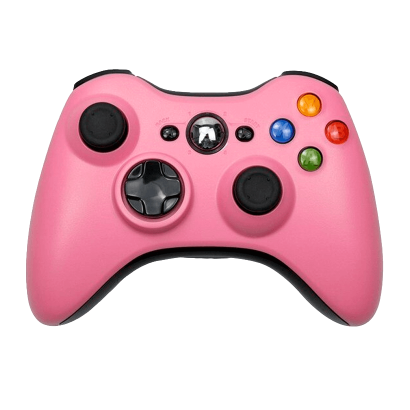 Геймпад Бездротовий RMC Xbox 360 Pink Новий - Retromagaz