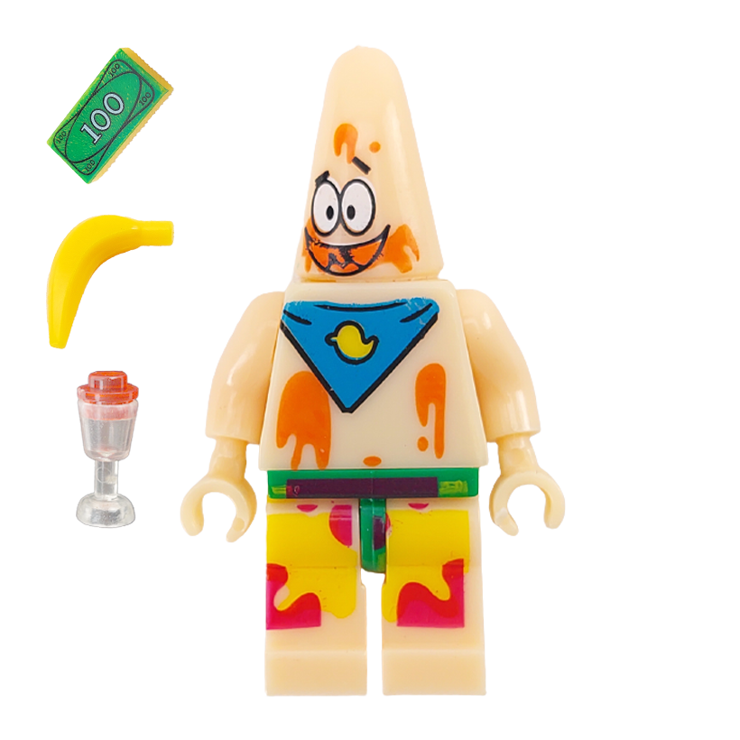 Фигурка RMC SpongeBob SquarePants Patrick Party Cartoons sbspr004 Новый - Retromagaz