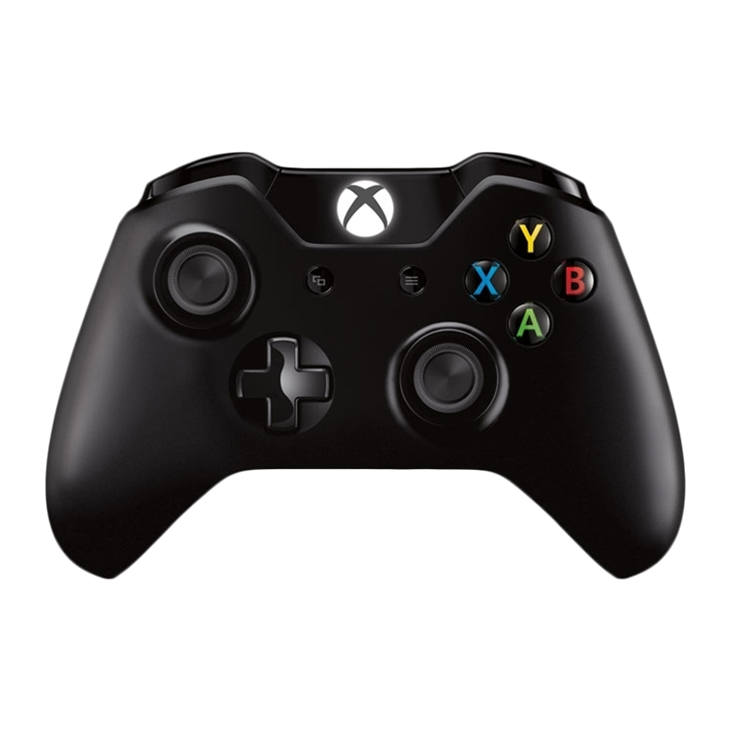 Геймпад Беспроводной Microsoft Xbox One Version 1 Black Б/У - Retromagaz