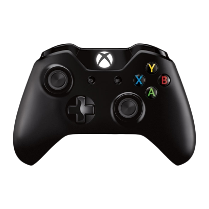 Геймпад Беспроводной Microsoft Xbox One Version 1 Black Б/У - Retromagaz