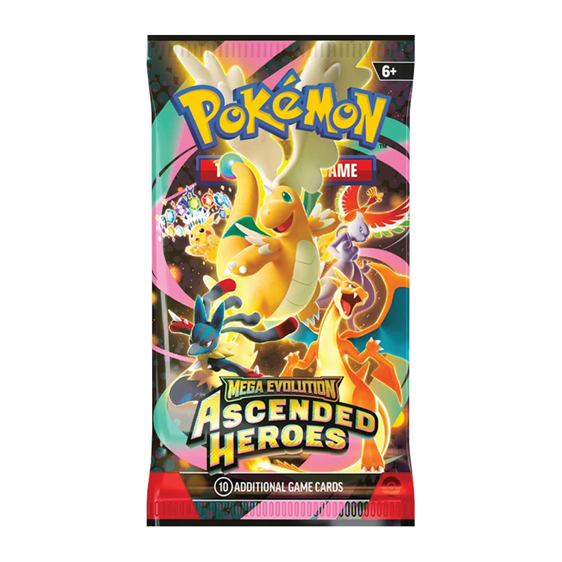 Картки Коллекционная Игра Pokemon Mega Evolution Ascended Heroes - Retromagaz