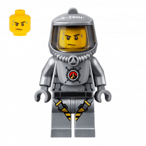 Фігурка Lego Male Scientist with Heatsuit City Volcano Explorers cty0690 Б/У - Retromagaz