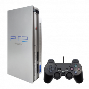 Консоль Sony PlayStation 2 SCPH-5xxx Limited Edition Europe Silver Б/У - Retromagaz