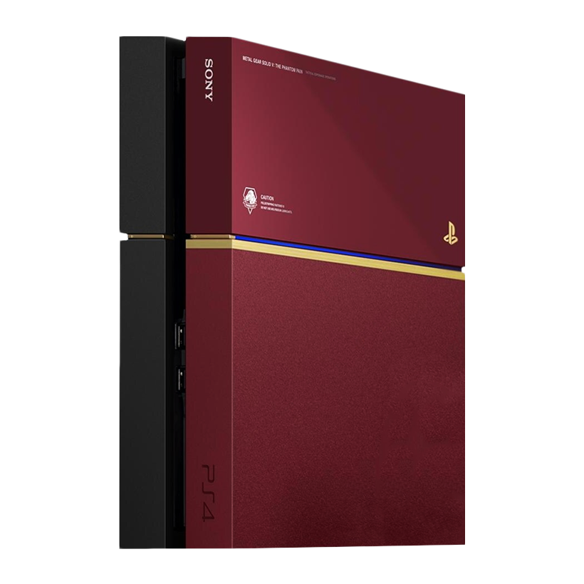 Консоль Sony PlayStation 4 CUH-12хх Metal Gear Solid V: The Phantom Pain Limited Edition 500GB Black Red Без Геймпада Б/У - Retromagaz