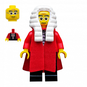 Фігурка Lego Series 9 Judge Collectible Minifigures col138 Б/У - Retromagaz