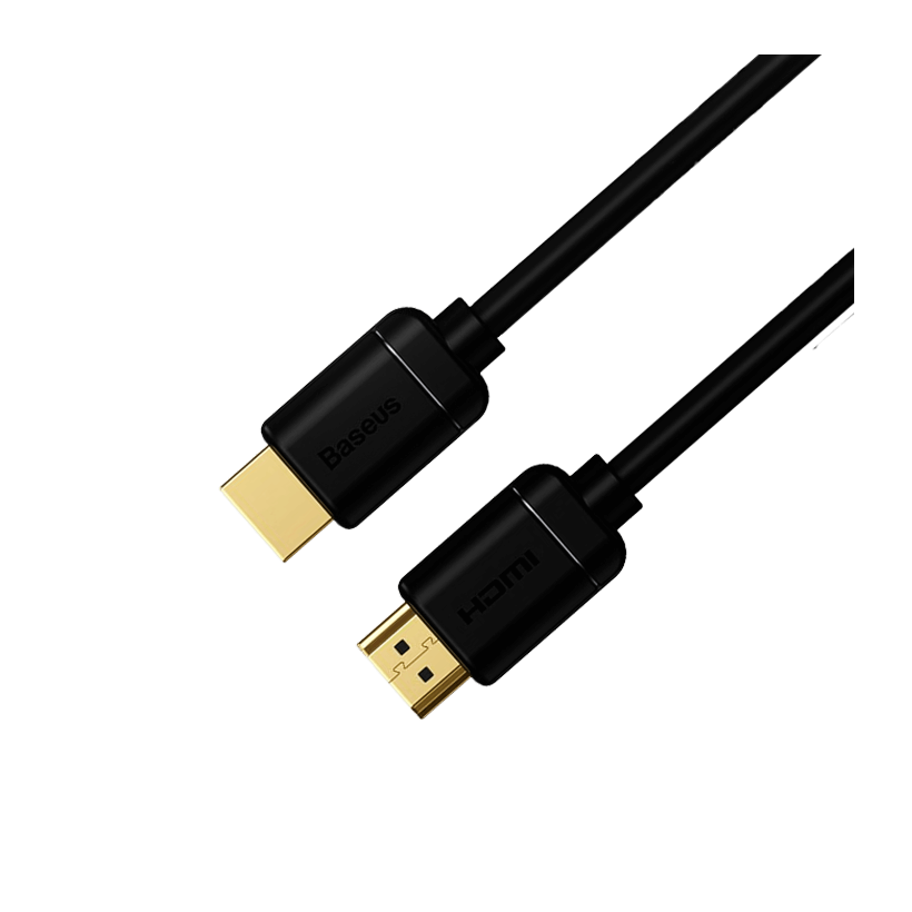 Кабель Baseus High Definition HDMI 2.0 - HDMI 2.0 Black 1m - Retromagaz