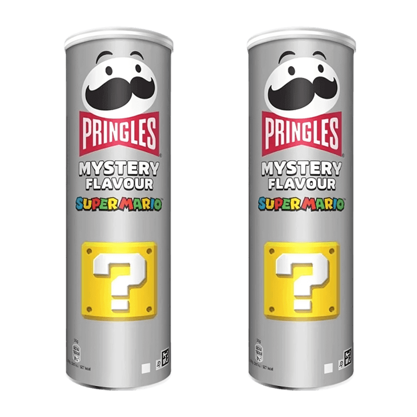 Набор Чипсы 2шт Pringles Mystery Flavour Super Mario 165g - Retromagaz