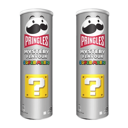 Набір Чипси 1шт 2шт Pringles Mystery Flavour Super Mario 165g - Retromagaz