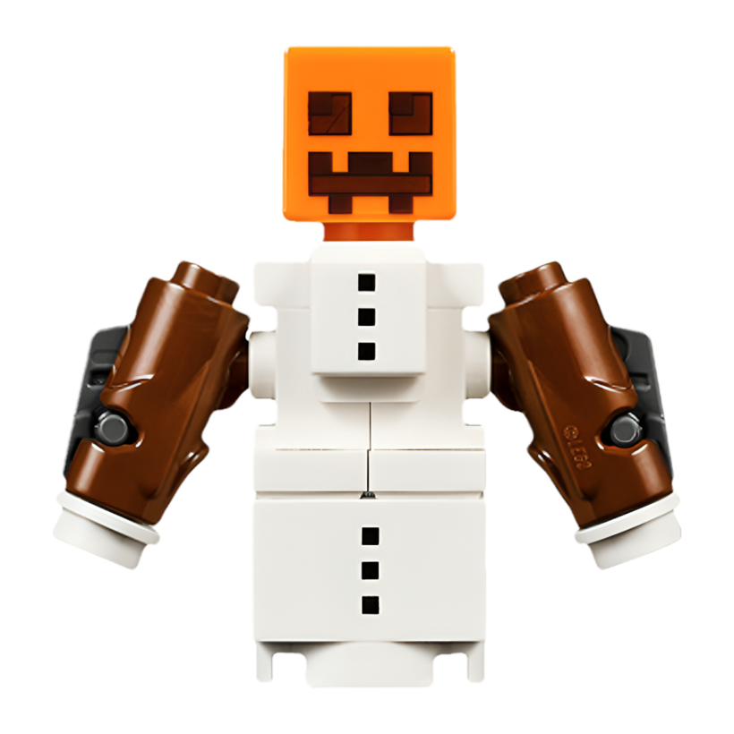 Фигурка Lego Minecraft Snow Golem Games min043 21131 Б/У - Retromagaz