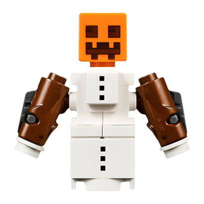 Фигурка Lego Minecraft Snow Golem Games min043 Б/У - Retromagaz