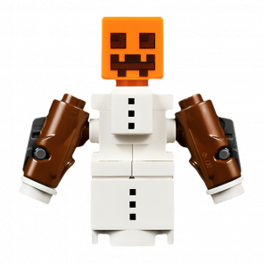 Фигурка Lego Minecraft Snow Golem Games min043 Б/У