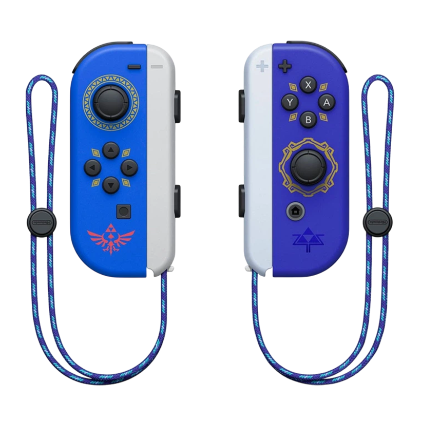 Контролери Бездротовий Nintendo Switch Joy-Con The Legend of Zelda: Skyward Sword Edition Blue Новий - Retromagaz
