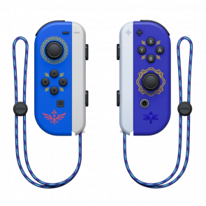 Контролери Бездротовий Nintendo Switch Joy-Con The Legend of Zelda: Skyward Sword Edition Blue Новий - Retromagaz
