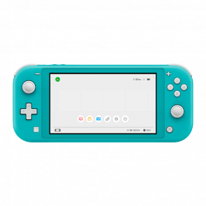 Консоль Nintendo Switch Lite Модифицированная 128GB (045496452650) Turquoise + 5 Встроенных Игр Б/У - Retromagaz