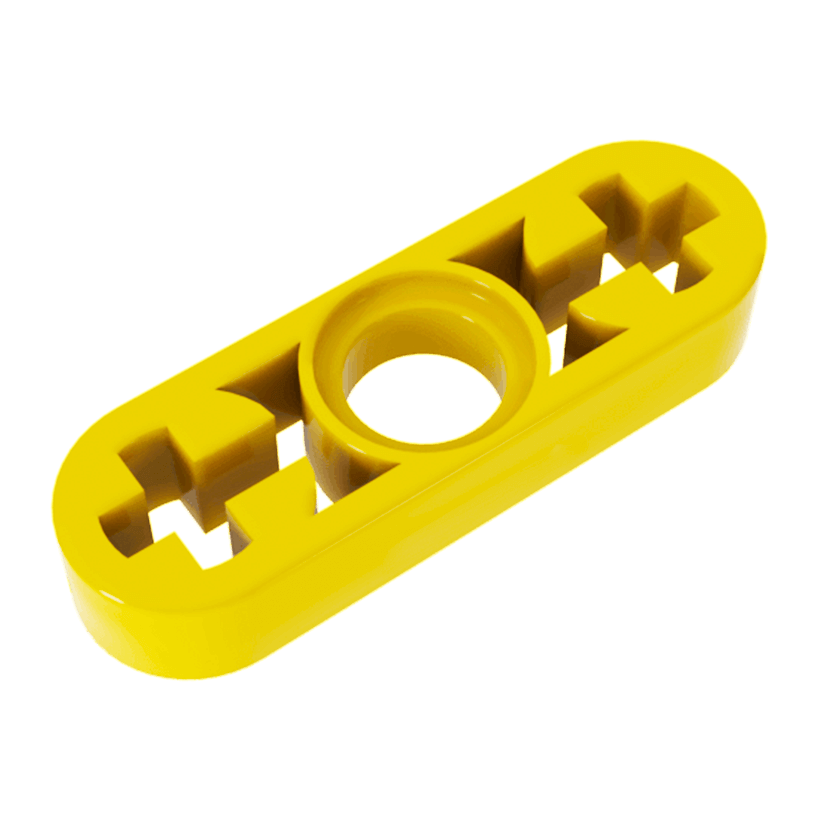 Technic 20шт Lego Балка Тонка Пряма 1 x 3 6632 65123 4107823 6344174 663224 Yellow Б/У - Retromagaz