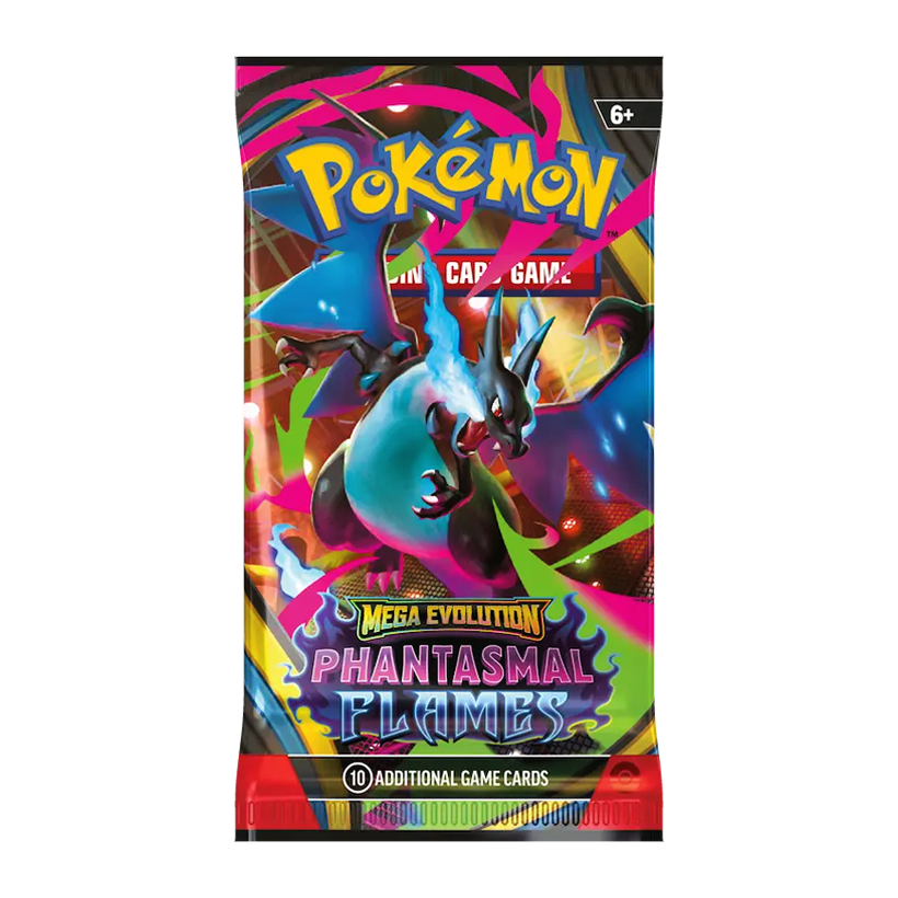 Картки Колекційна Гра Pokemon Mega Evolution Phantasmal Flames - Retromagaz