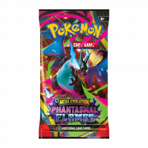 Картки Колекційні Гра Pokemon Mega Evolution Phantasmal Flames - Retromagaz
