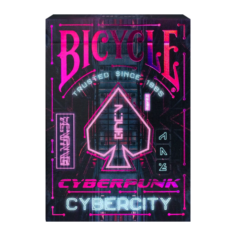 Игральные Карты Bicycle Cyberpunk Cybercity - Retromagaz