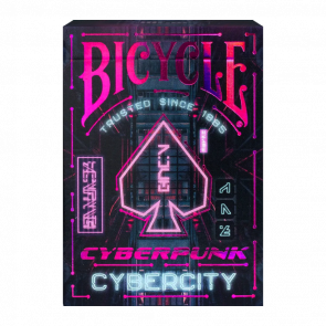 Карты Bicycle Cyberpunk Cybercity - Retromagaz
