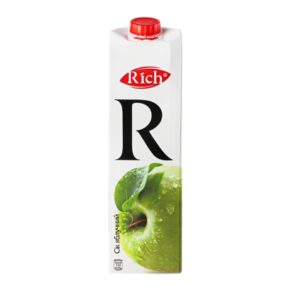 Сок Rich Яблочный 1L - Retromagaz