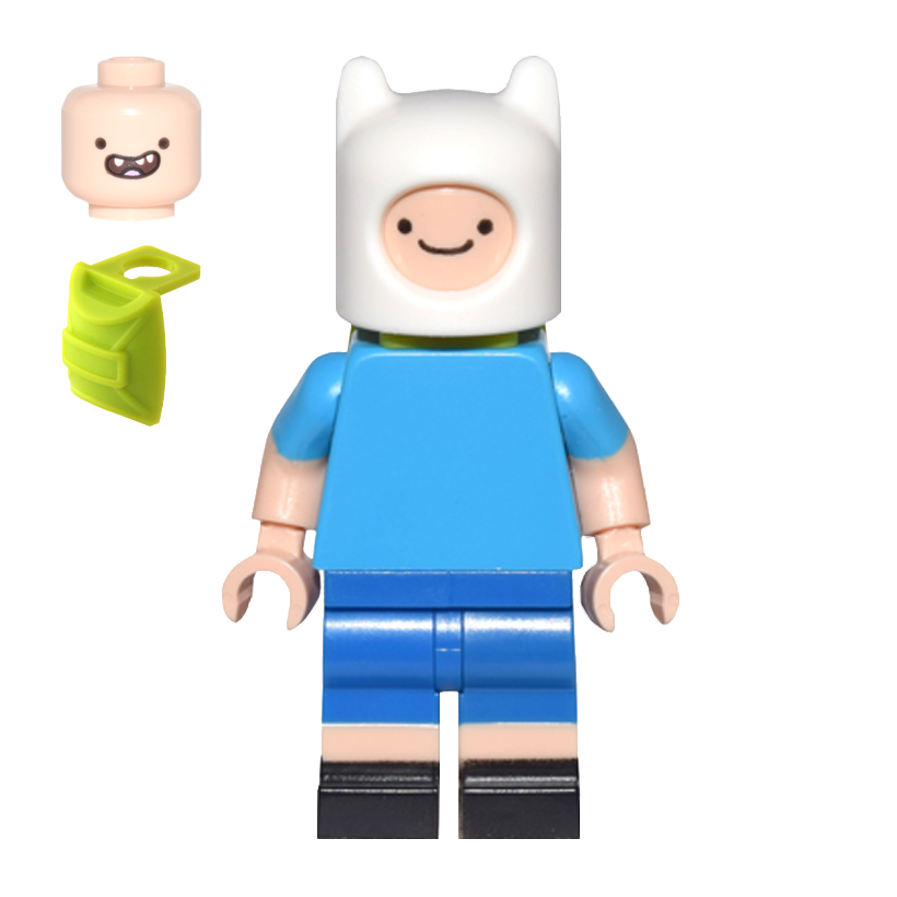 Фигурка Lego Adventure Time Finn the Human Cartoons dim038 Б/У - Retromagaz