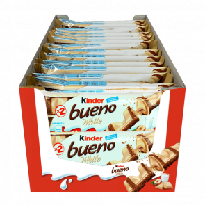 Набір Батончик Kinder Bueno 30шт White 2 Pieces 43g - Retromagaz