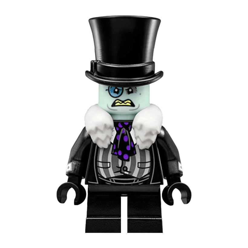 Фігурка Lego DC The Penguin White Fur Collar Super Heroes sh0351 Б/У - Retromagaz