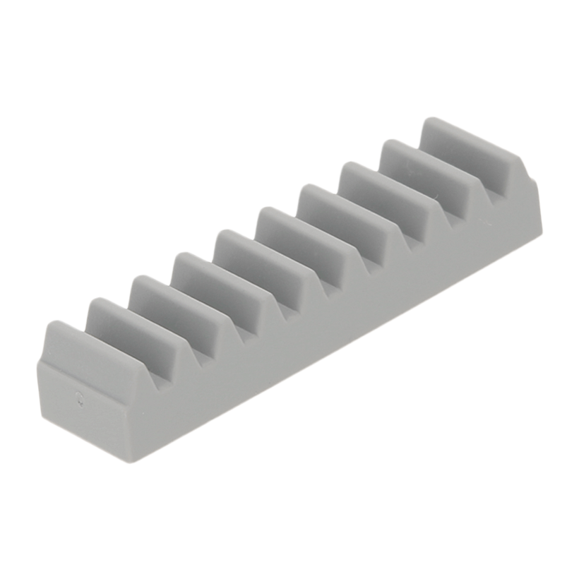 Technic 2шт Lego Зубчаста Рейка 1 x 4 3743 374302 4211450 Light Bluish Grey Б/У - Retromagaz