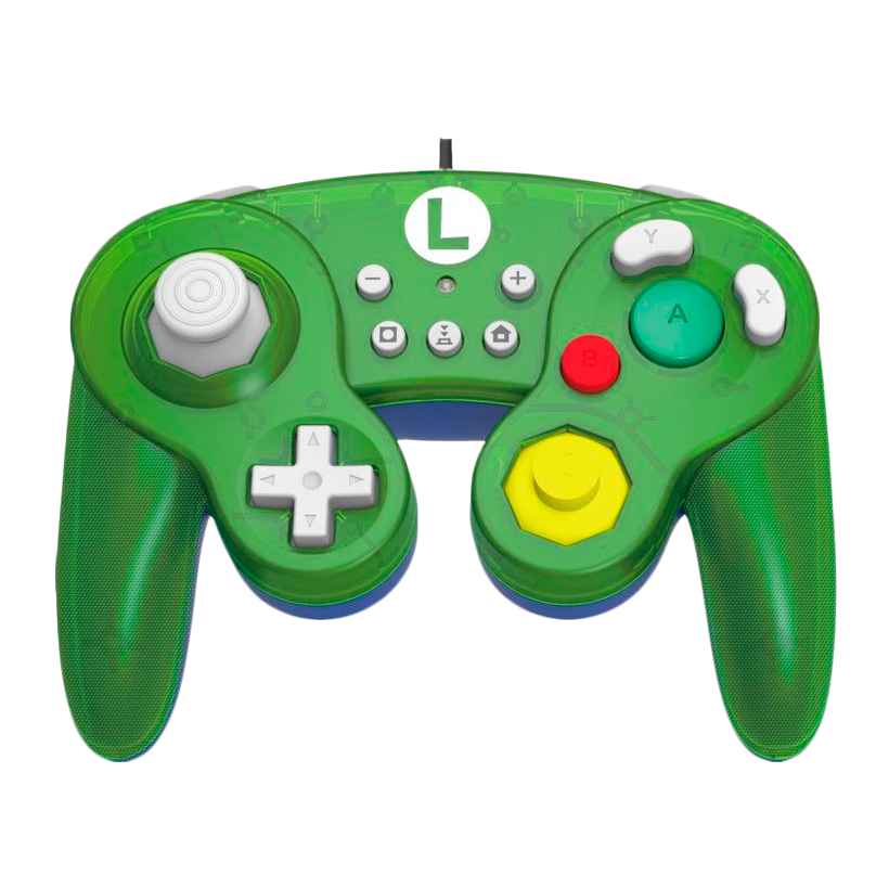 Геймпад Дротовий Nintendo Switch Battle Pad Luigi Green 3m Новий - Retromagaz