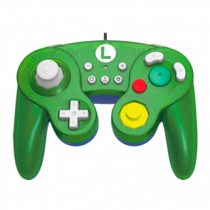 Геймпад Проводной Nintendo Switch Battle Pad Luigi NSW-136U Green 3m Новый - Retromagaz