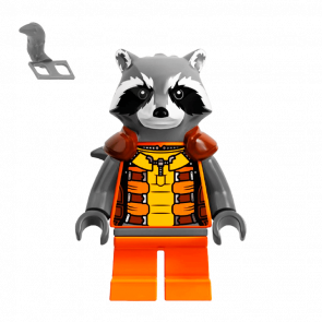 Фігурка Lego Marvel Rocket Raccoon Super Heroes sh122 1 Б/У