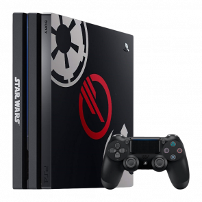 Консоль Sony PlayStation 4 Pro CUH-70-71xx Star Wars Battlefront II Limited Edition 1TB Black Black Геймпад Б/У