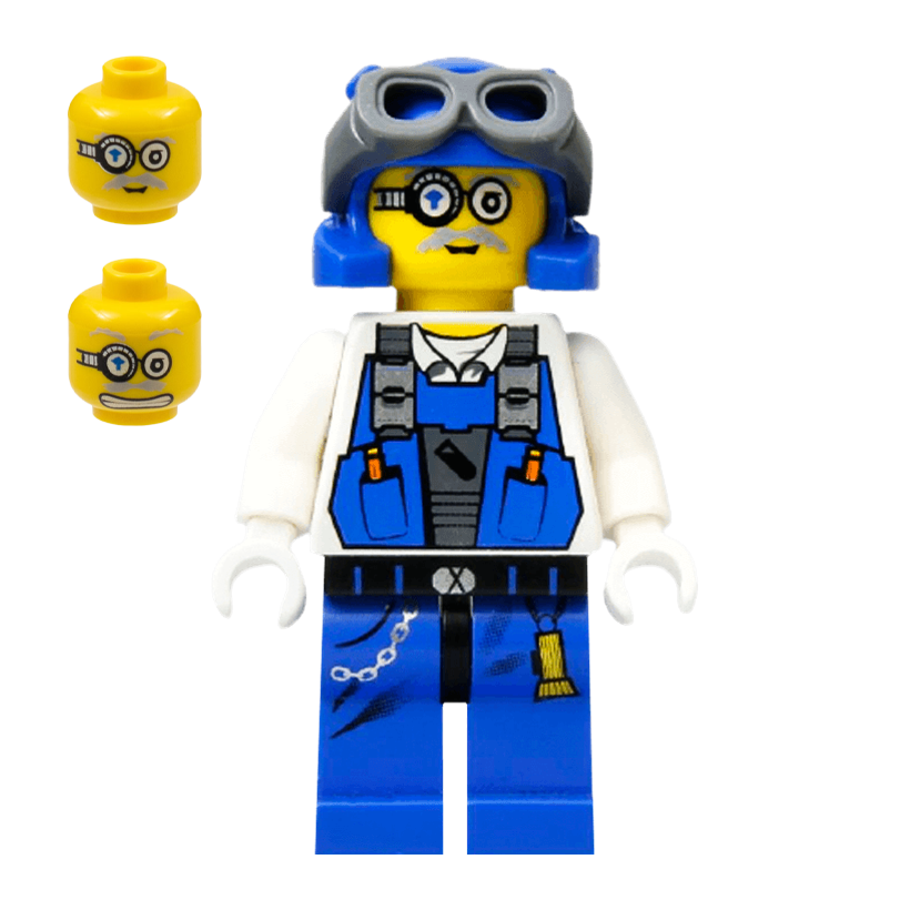 Фігурка Lego Power Miners Brains Space pm007 Б/У - Retromagaz