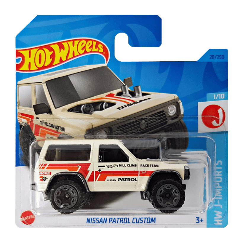 Машинка Базова Hot Wheels Nissan Patrol Custom J-Imports 1:64 HKG23 Tan - Retromagaz