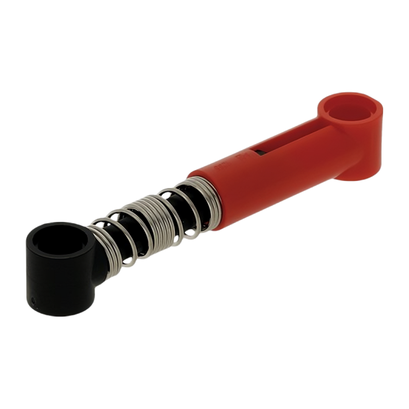 Technic Lego Амортизатор Shock Absorber Soft Spring Standard Coils 6.5L 731c06 76138 4179170 Red Б/У - Retromagaz