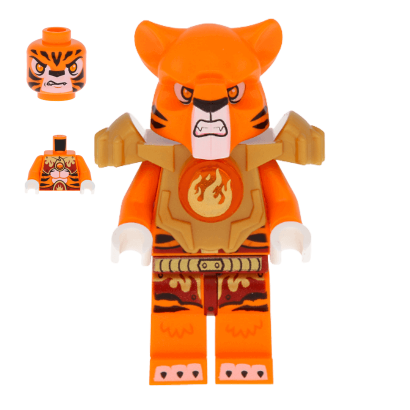 Фигурка Lego Tormak Legends of Chima Tiger Tribe loc073 Б/У - Retromagaz