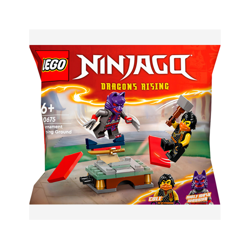 Конструктор Lego Фігурка Tournament Training Ground Polybag Ninjago 30675 njo0894 njo0895 Новий - Retromagaz