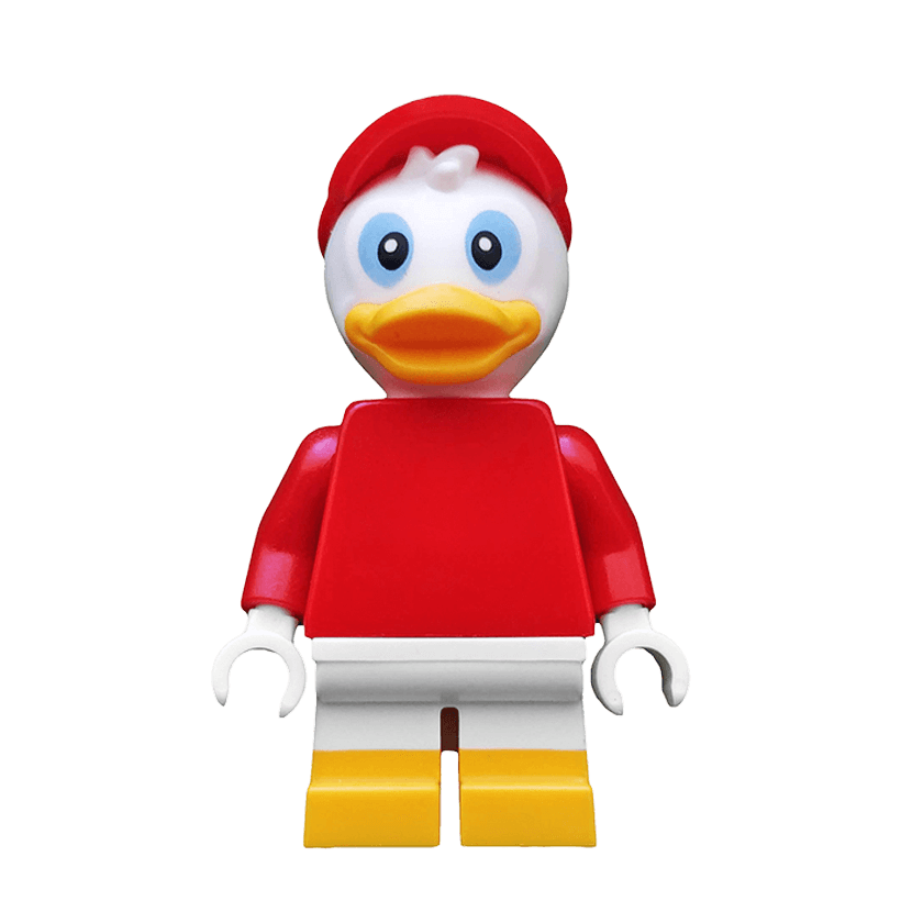 Фигурка Lego Disney Huey Duck Cartoons dis026 Б/У - Retromagaz