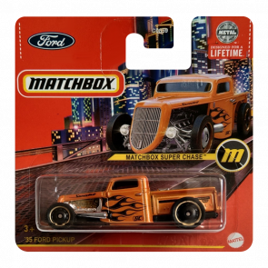 Машинка Большой Город Matchbox 1935 Ford Pick-Up Chase Showroom 1:64 HVP26 Orange