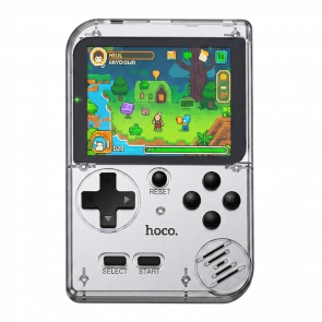 Лакомства Hoco GA40 Brilliant Vertical Screen Handheld Game Console Grey - Retromagaz